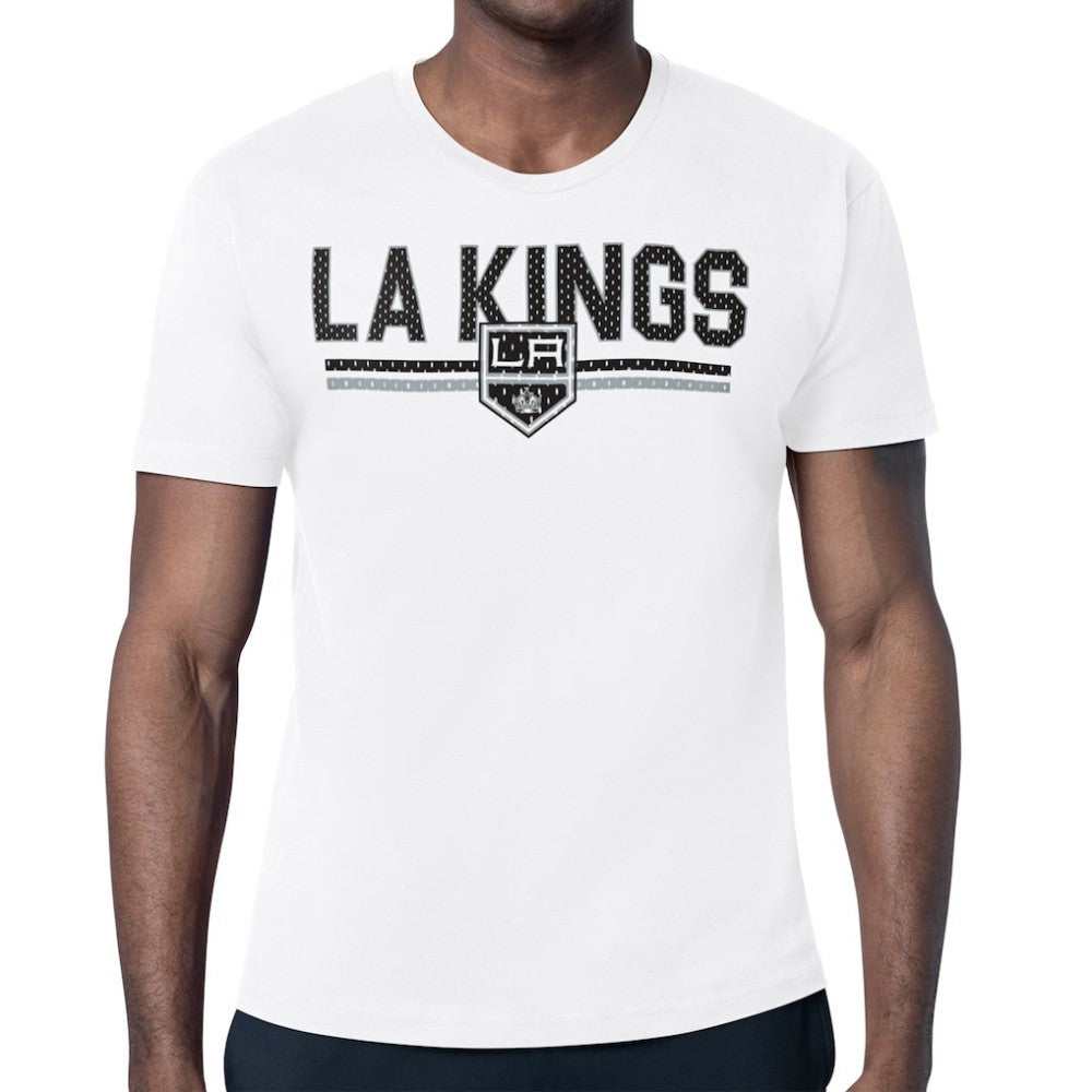 Los Angeles Kings Starter Mesh Look Team Name T-Shirt - White | US 202296639