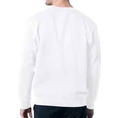 Vancouver Canucks Starter Mesh Look Team Name Logo Pullover Sweatshirt - White | US 202296945