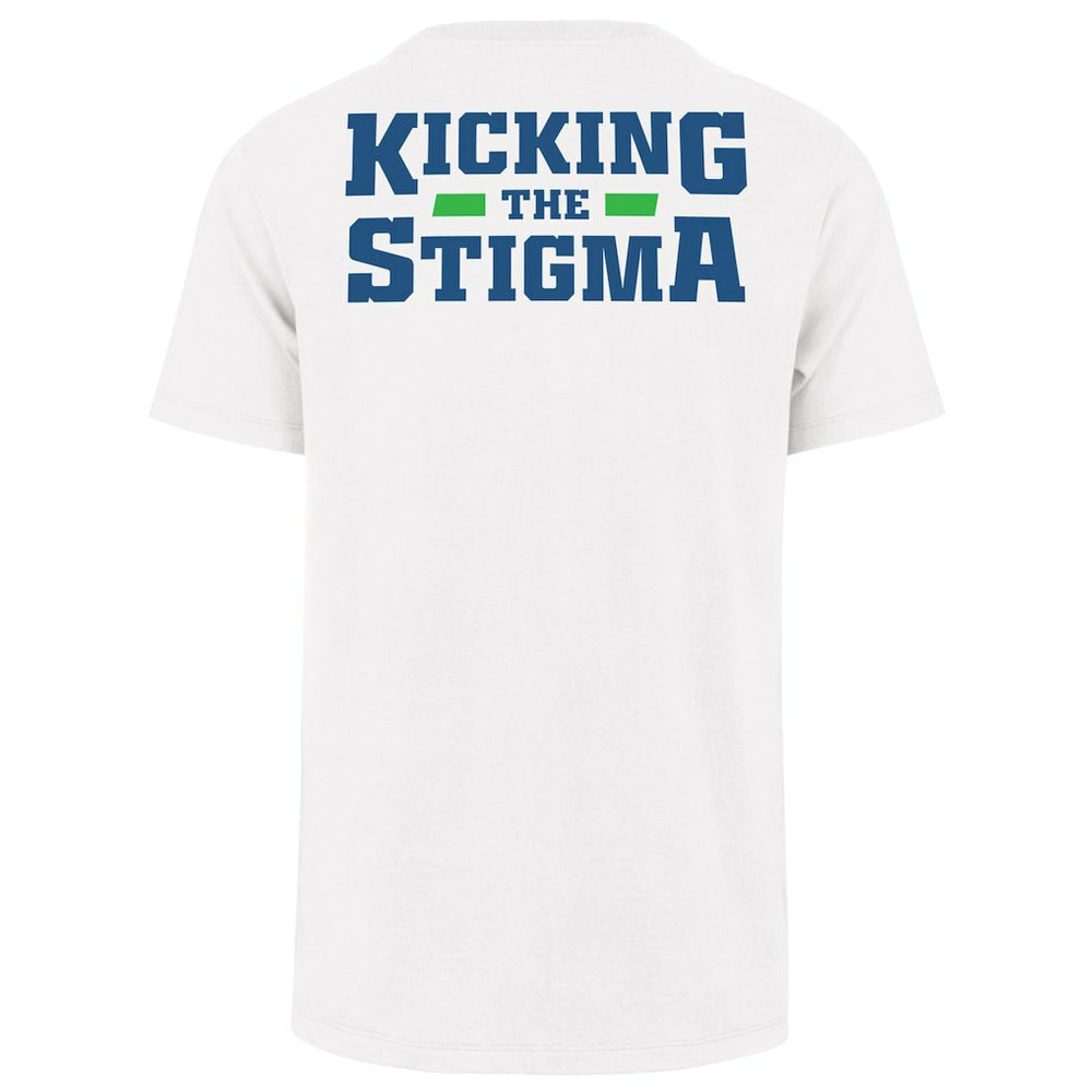 Indianapolis Colts '47 Unisex Mental Health is Health Kicking the Stigma Franklin T-Shirt - White T-shirts
