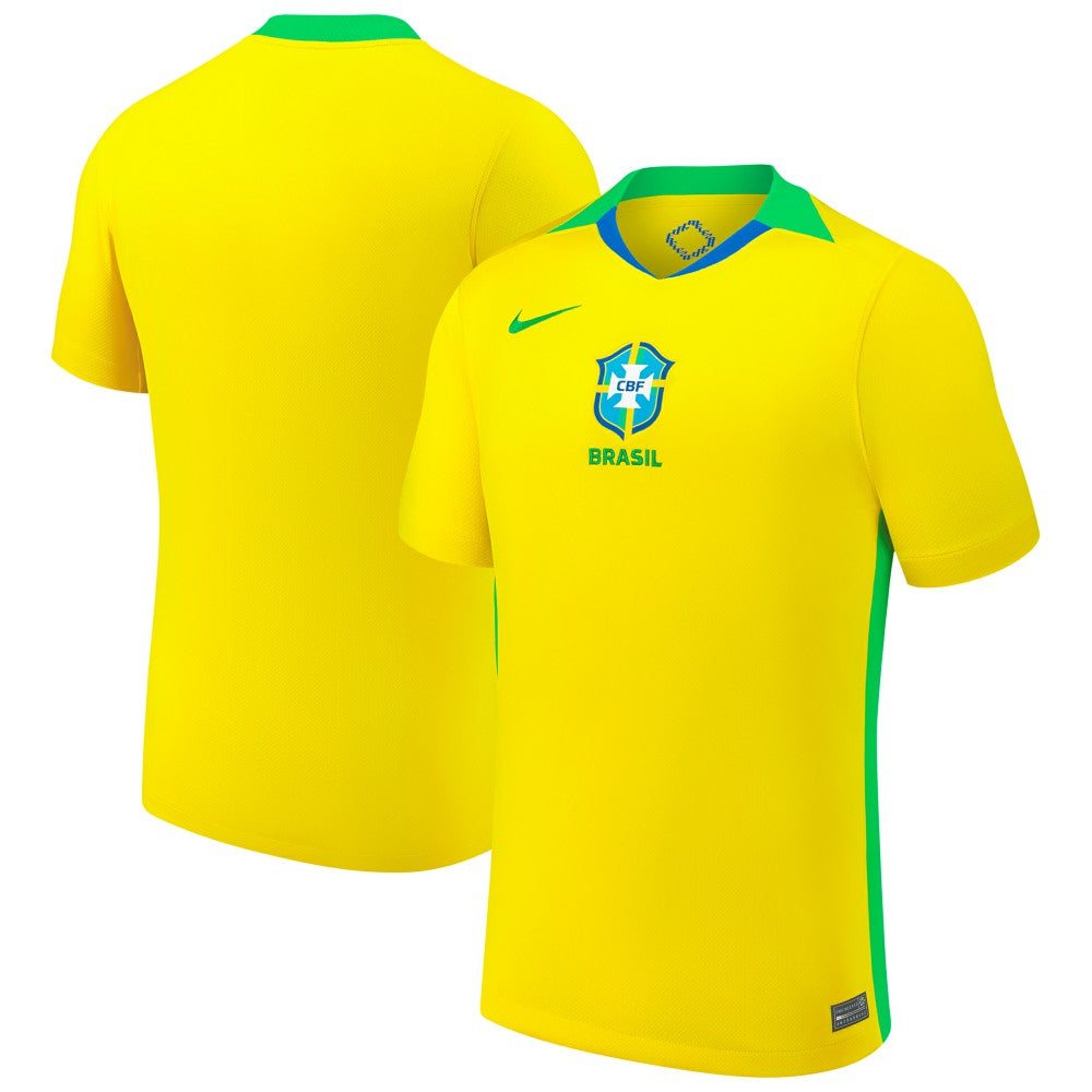 Brazil Women's National Team 2025/26 Home Replica Jersey Yellow - Nike online