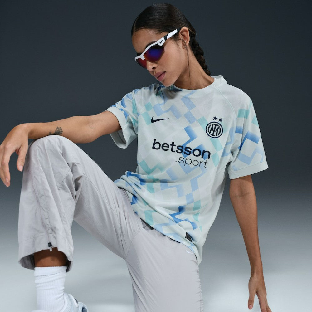 Inter Milan Women's 2025/26 Away Replica Jersey Aqua - Nike online