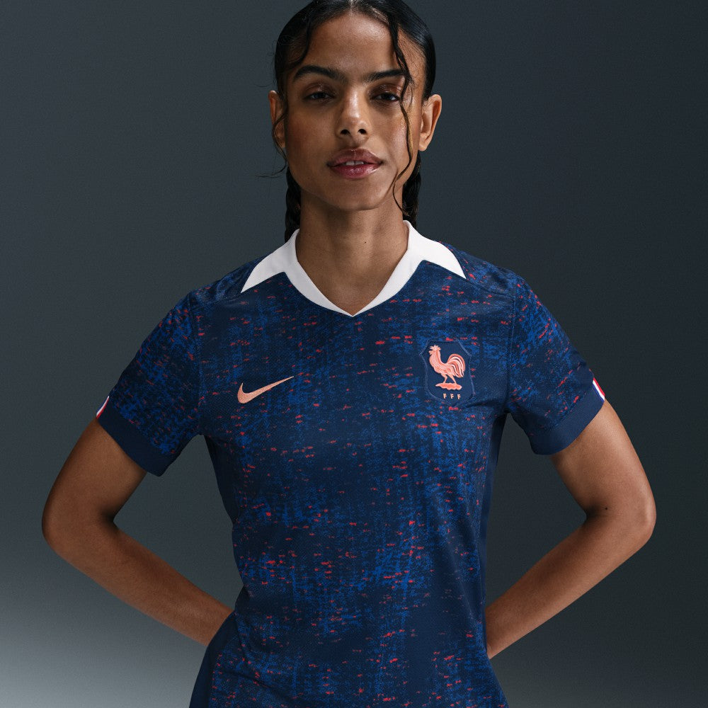 France Women's National Team Women's 2025/26 Home Replica Jersey Blue - Nike for sale