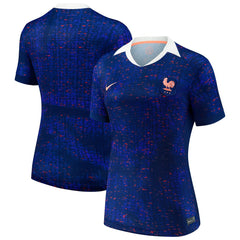 France Women's National Team Women's 2025/26 Home Replica Jersey Blue - Nike for sale
