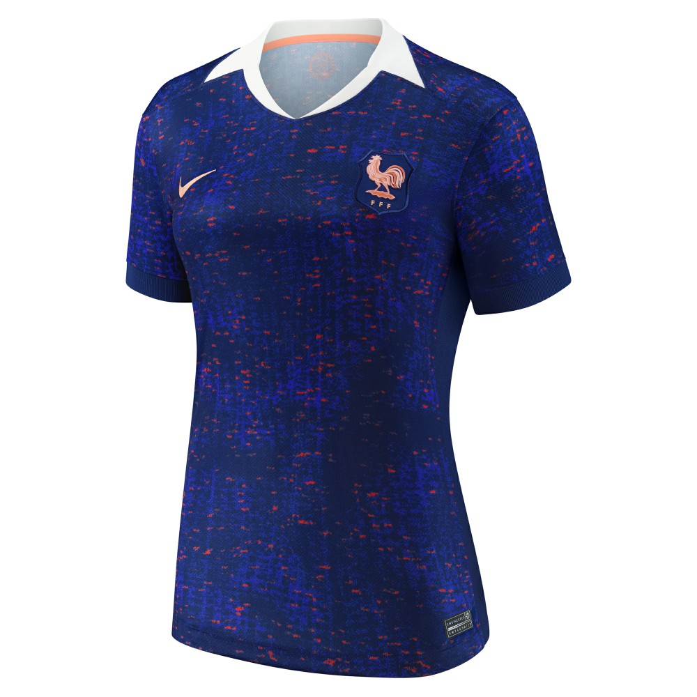 France Women's National Team Women's 2025/26 Home Replica Jersey Blue - Nike for sale