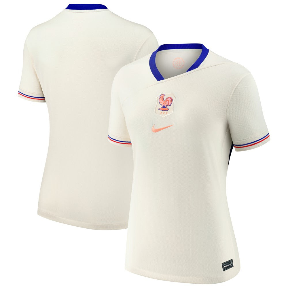 France Women's National Team Women's 2025/26 Away Replica Jersey Cream - Nike discount