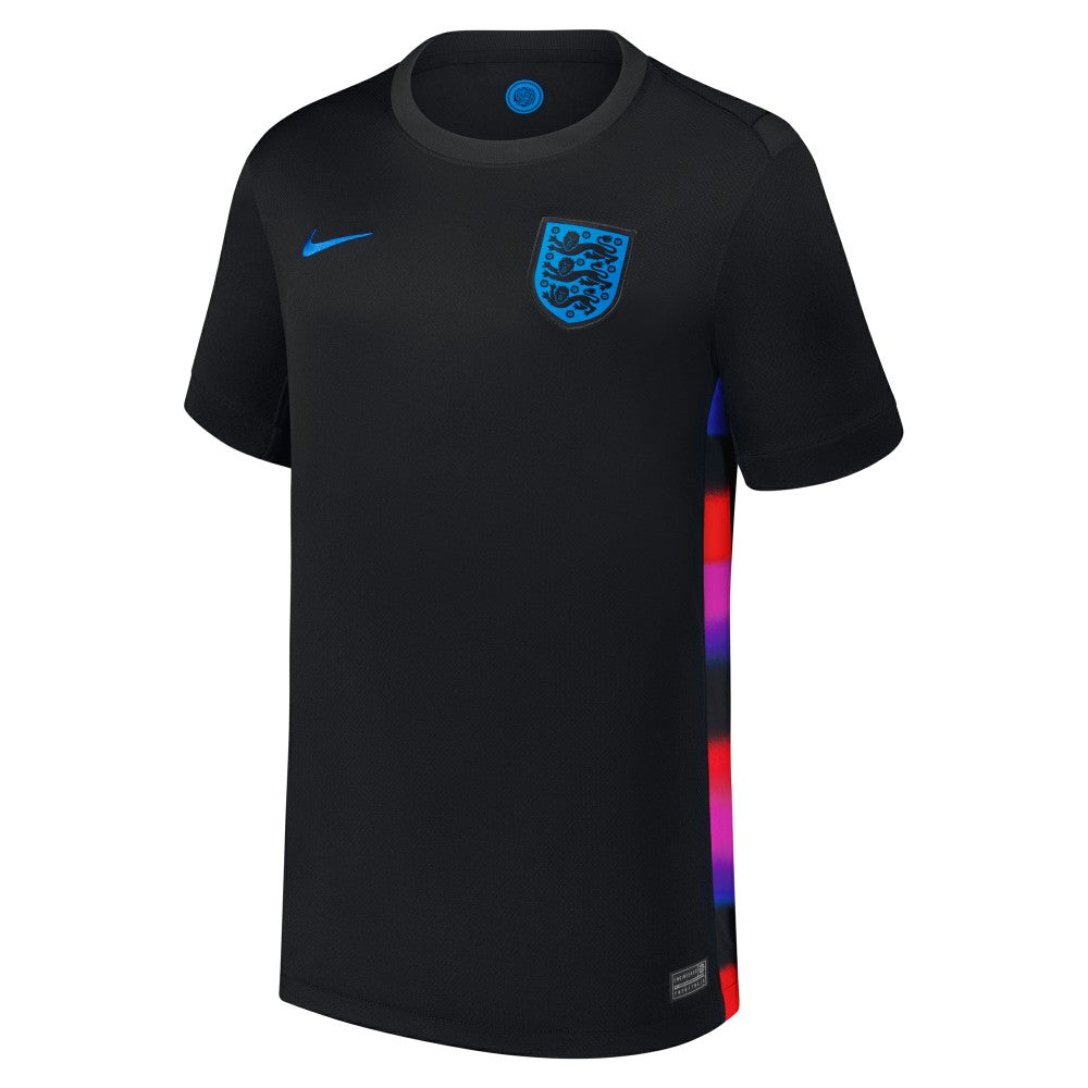 England Women's National Team Youth 2025/26 Away Replica Jersey Black - Nike online