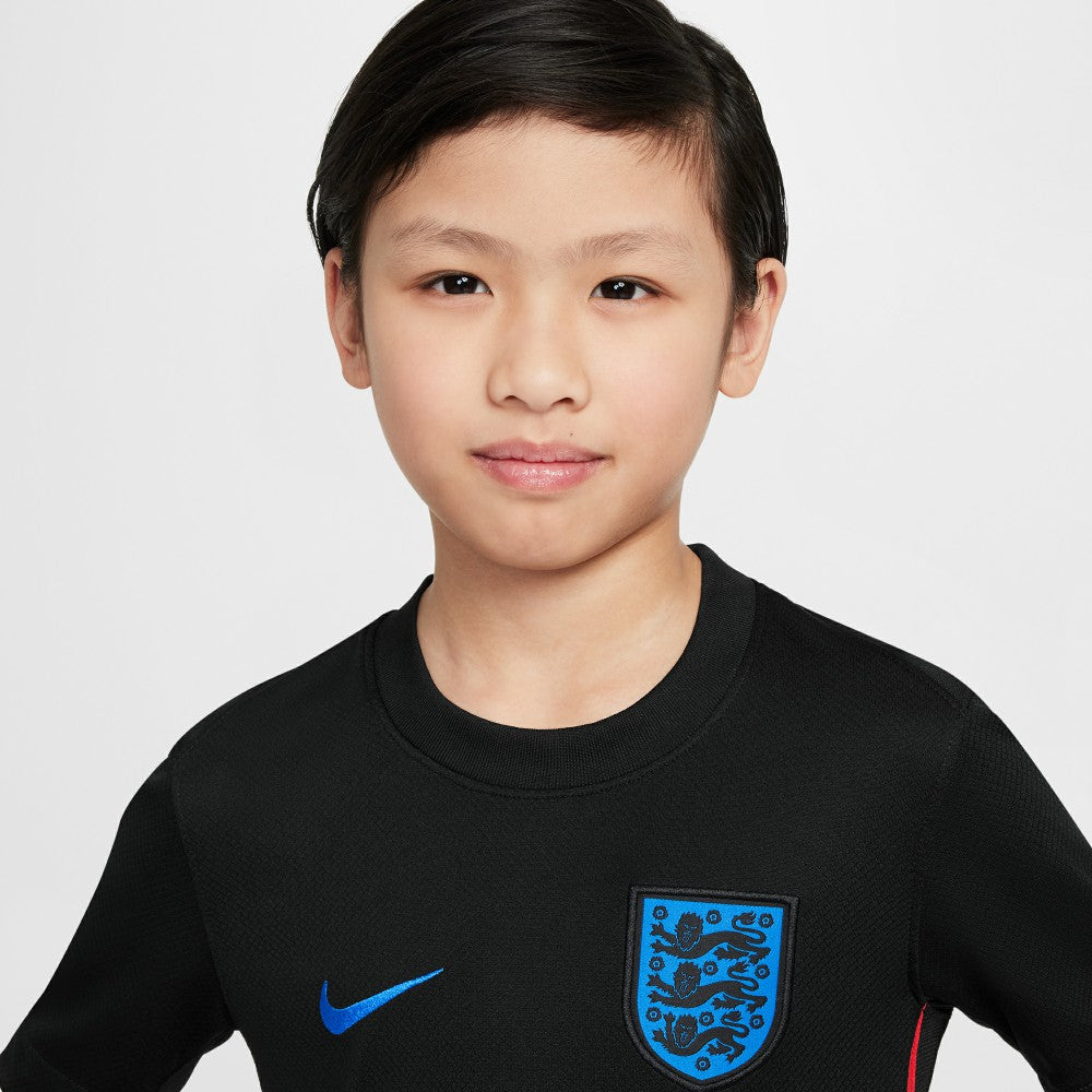 England Women's National Team Youth 2025/26 Away Replica Jersey Black - Nike online