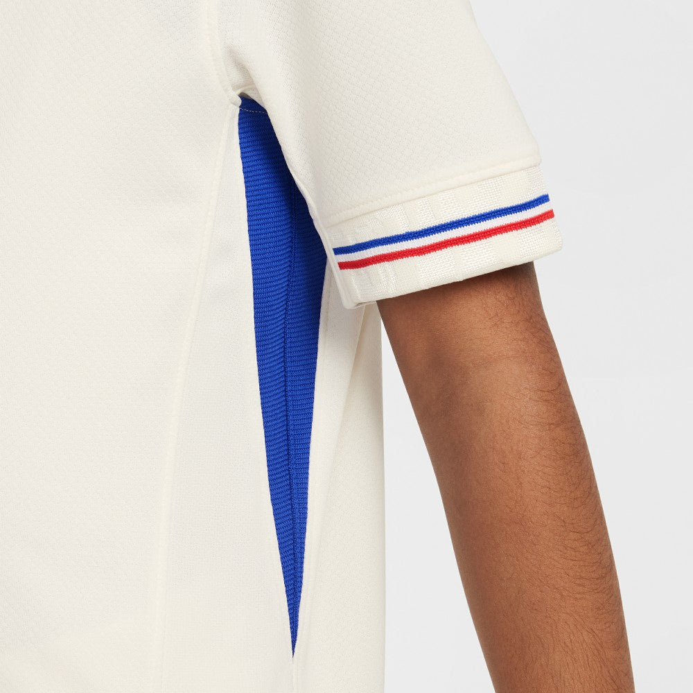 France Women's National Team Youth 2025/26 Away Replica Jersey Cream - Nike on sale