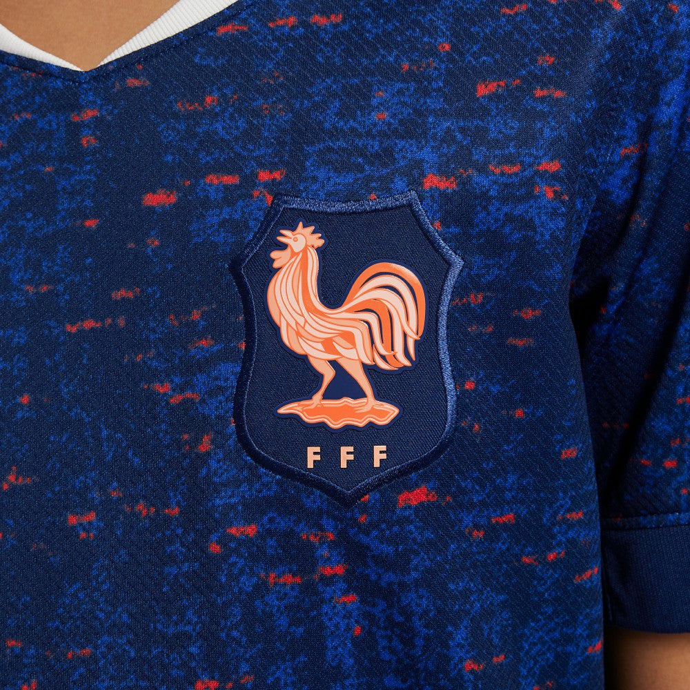 France Women's National Team Youth 2025/26 Home Replica Jersey Blue - Nike sale
