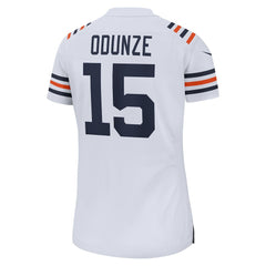 Rome Odunze Chicago Bears Women's Alternate Game Jersey - White Jerseys