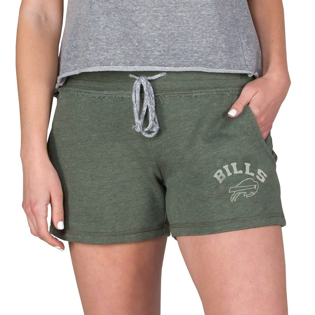 Buffalo Bills Concepts Sport Women's Mainstream French Terry Tri-Blend Shorts - Green Shorts