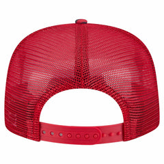 San Francisco 49ers New Era Adventure Pattern Golfer Snapback Hat - Scarlet Hats