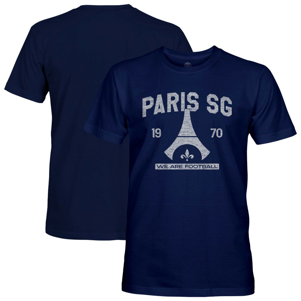 Paris Saint-Germain 1863FC Established T-Shirt Navy