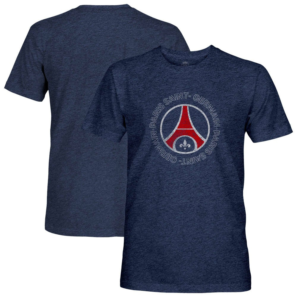 Paris Saint-Germain 1863FC Roundabout Vintage Tri-Blend T-Shirt Navy