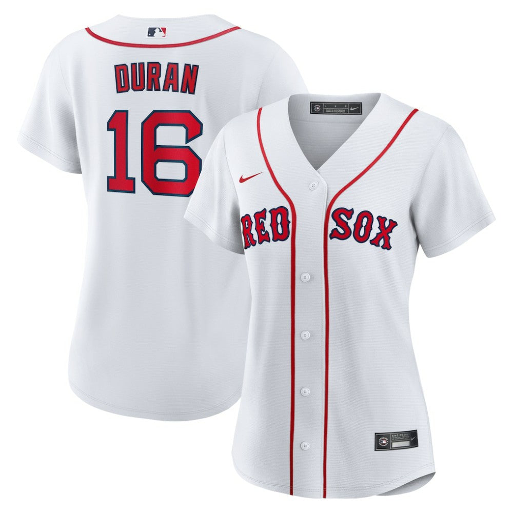 Jarren Duran Boston Red Sox Nike Women's  Replica Player Jersey - White Jerseys