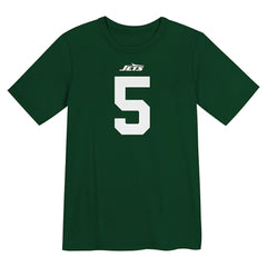 Garrett Wilson New York Jets Preschool Player Name & Number T-Shirt - Green T-shirts