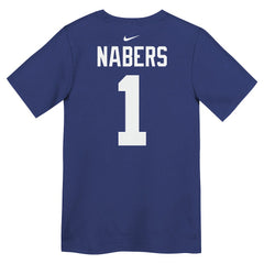 Malik Nabers New York Giants Preschool Name & Number T-Shirt - Royal T-shirts