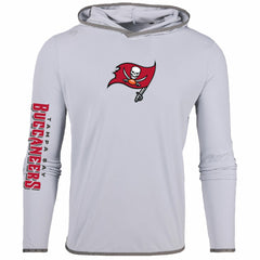 Tampa Bay Buccaneers Greyson Clothiers Colorado Long Sleeve Hoodie T-Shirt - Gray Hoodies