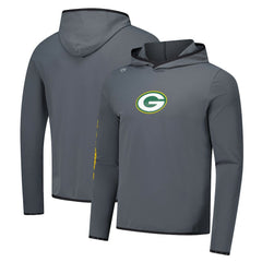 Green Bay Packers Greyson Clothiers Colorado Long Sleeve Hoodie T-Shirt - Charcoal Hoodies
