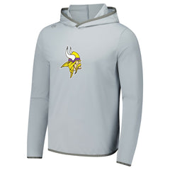 Minnesota Vikings Greyson Clothiers Colorado Long Sleeve Hoodie T-Shirt - Gray Hoodies