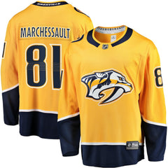 Jonathan Marchessault Nashville Predators Fanatics Breakaway Jersey - Gold | US 202314630