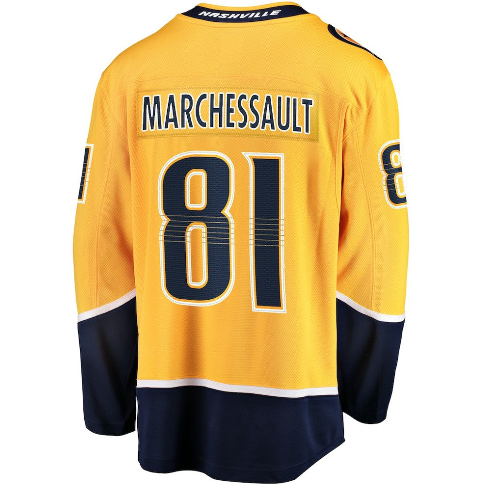 Jonathan Marchessault Nashville Predators Fanatics Breakaway Jersey - Gold | US 202314630