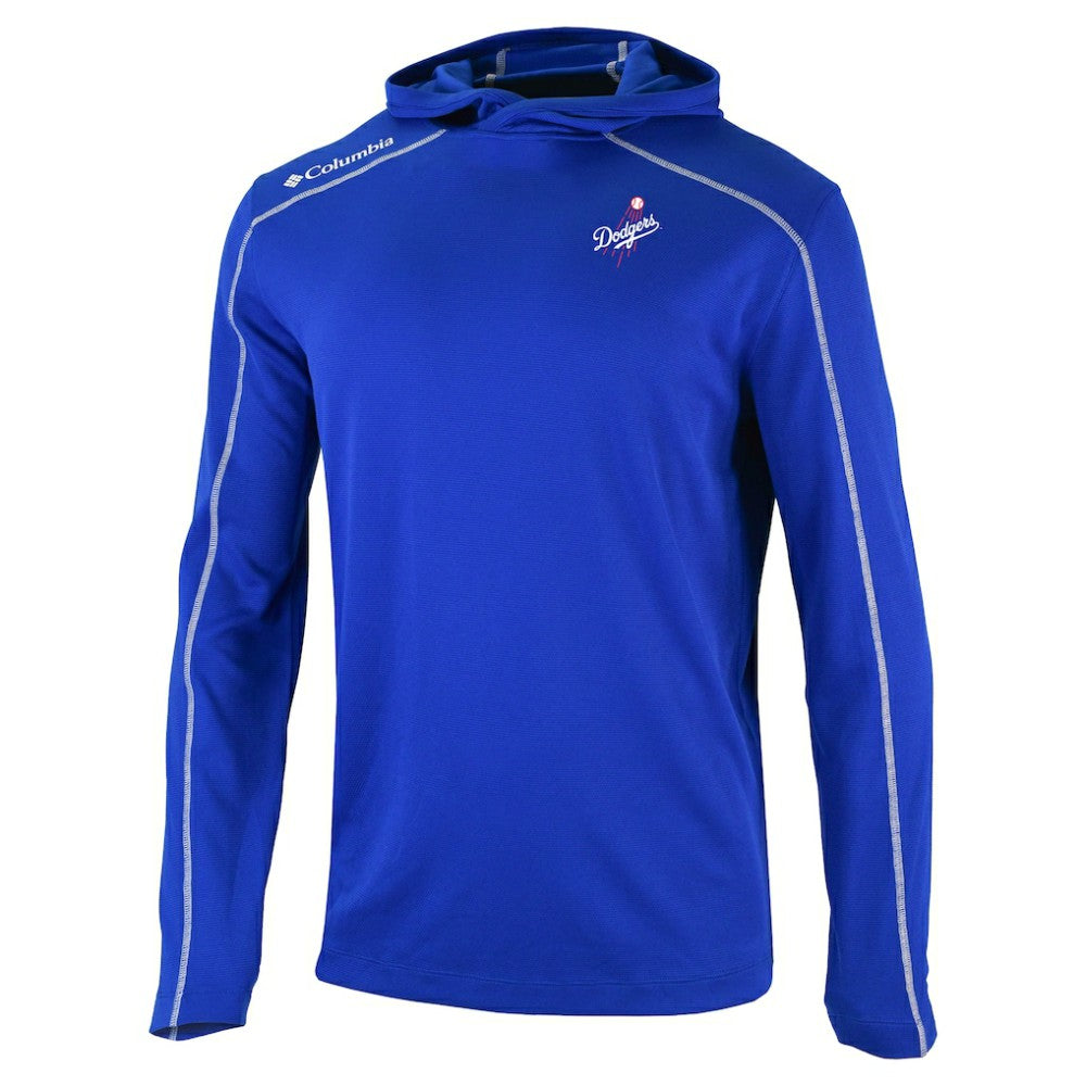 Los Angeles Dodgers Columbia Omni-Wick Shotgun Pullover Hoodie - Royal Hoodies