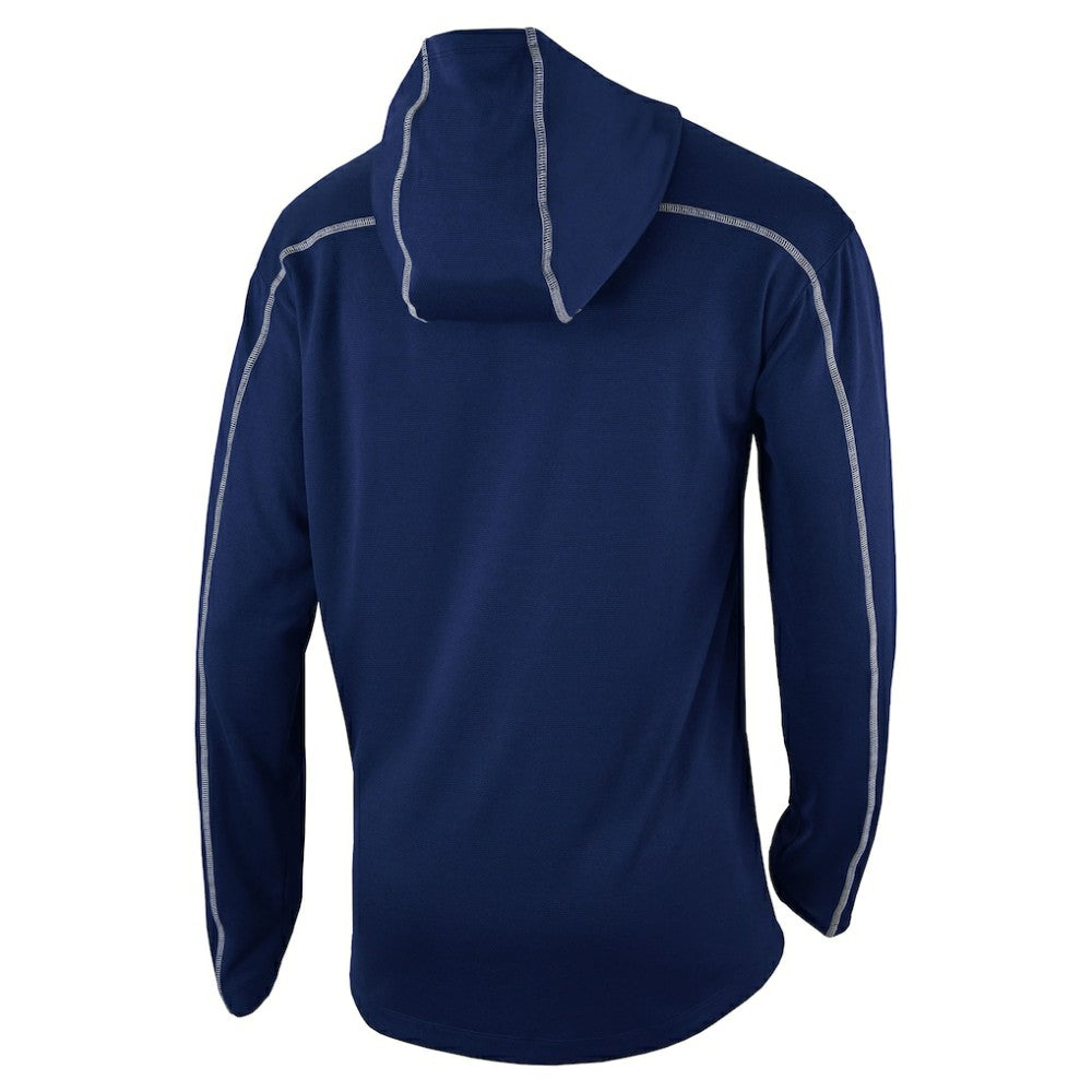 New York Yankees Columbia Omni-Wick Shotgun Pullover Hoodie - Navy Hoodies