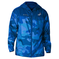 Los Angeles Dodgers Columbia Camo Flash Challenger Full-Zip Windbreaker Jacket - Royal Jackets