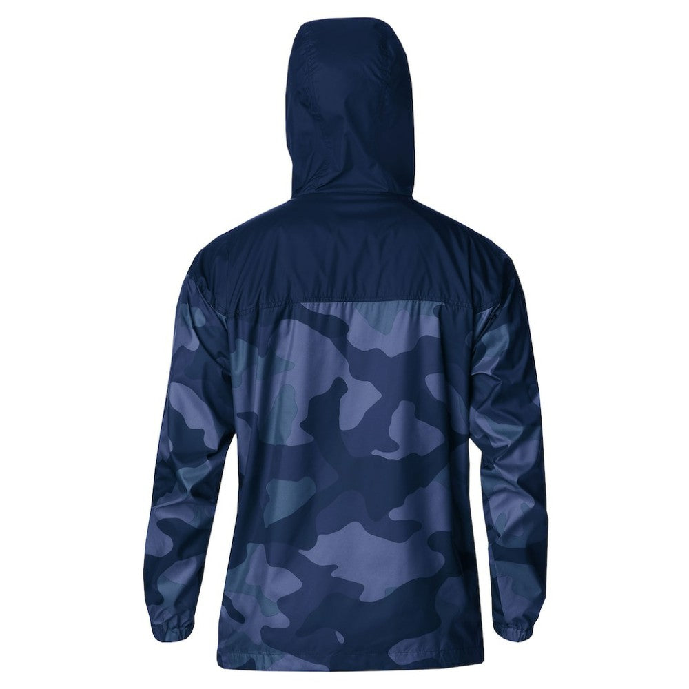 New York Yankees Columbia Camo Flash Challenger Full-Zip Windbreaker Jacket - Navy Jackets