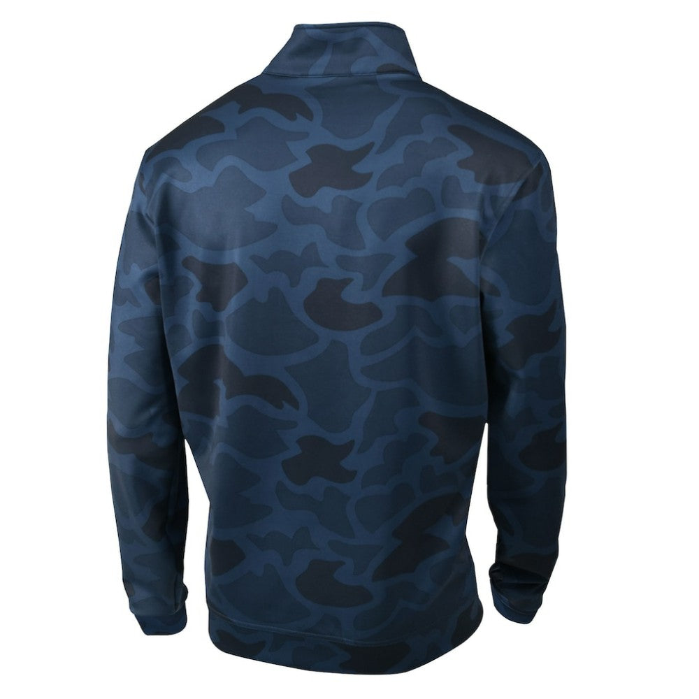 New York Yankees Columbia Wickham Hills Omni-Wick Quarter-Zip Jacket - Camo Jackets