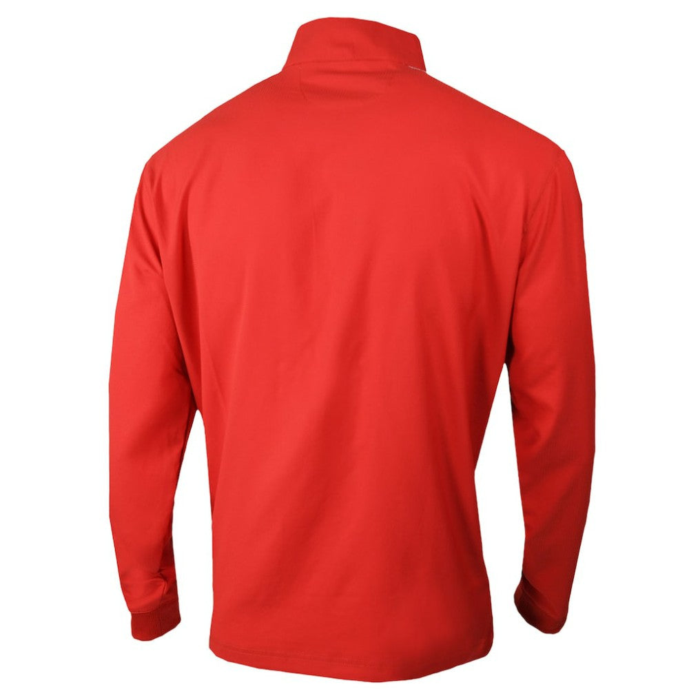 Philadelphia Phillies Columbia Omni-Wick Bogey's Paradise Quarter-Zip Top - Red Tops