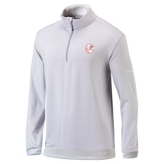 New York Yankees Columbia Omni-Wick Even Lie Quarter-Zip Pullover Top - Gray Pullover