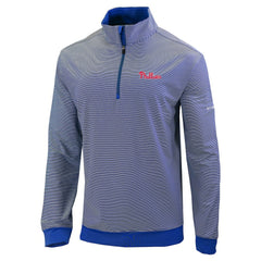 Philadelphia Phillies Columbia Omni-Wick Even Lie Quarter-Zip Pullover Top - Royal Pullover