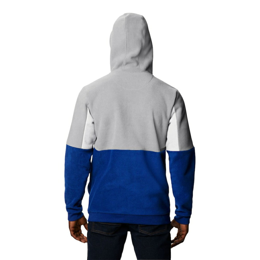 Los Angeles Dodgers Columbia Lodge Fleece Quarter-Zip Hoodie - Royal Hoodies
