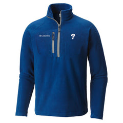 Philadelphia Phillies Columbia Fast Trek III Half-Zip Fleece Pullover - Royal Pullover