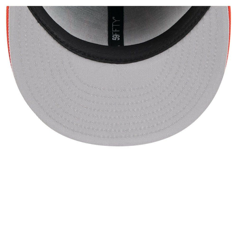 San Francisco Giants New Era Retro Pattern 59FIFTY Fitted Hat - Black/Orange Hats