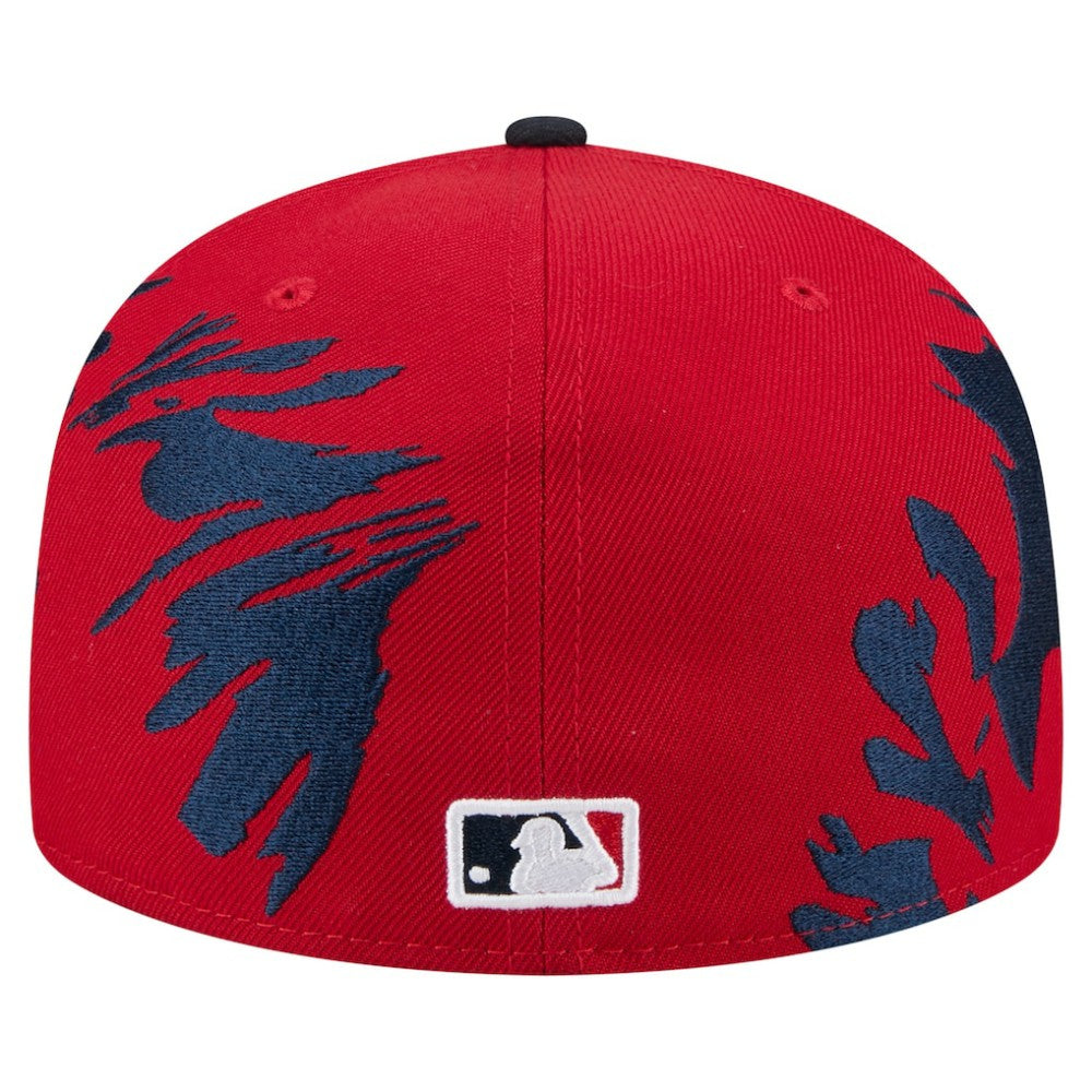 St. Louis Cardinals New Era Retro Pattern 59FIFTY Fitted Hat - Red/Navy Hats