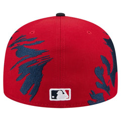 St. Louis Cardinals New Era Retro Pattern 59FIFTY Fitted Hat - Red/Navy Hats