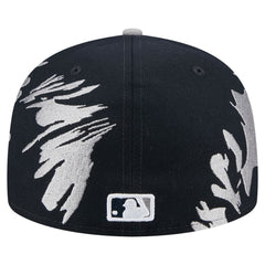Detroit Tigers New Era Retro Pattern 59FIFTY Fitted Hat - Navy/Gray Hats