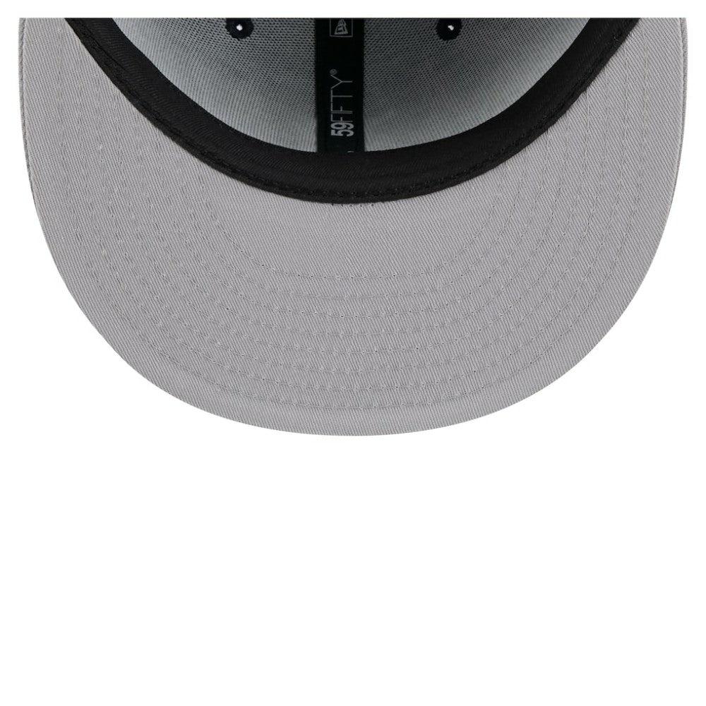 Detroit Tigers New Era Retro Pattern 59FIFTY Fitted Hat - Navy/Gray Hats
