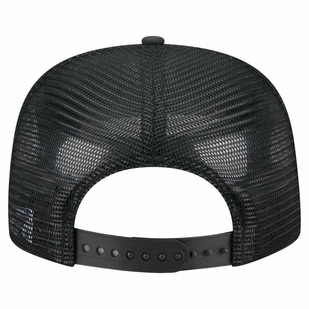 Athletics New Era Gummy Golfer Trucker Adjustable Hat - Black Hats