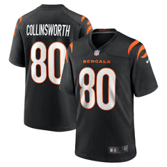 Cris Collinsworth Cincinnati Bengals Team Retired Player Game Jersey - Black Jerseys