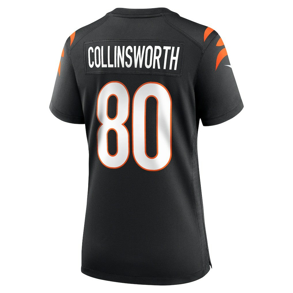Cris Collinsworth Cincinnati Bengals Women's Team Retired Player Game Jersey - Black Jerseys