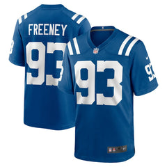 Dwight Freeney Indianapolis Colts Team Retired Player Game Jersey - Royal Jerseys