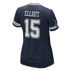 Ezekiel Elliott Dallas Cowboys Women's Game Jersey - Navy Jerseys
