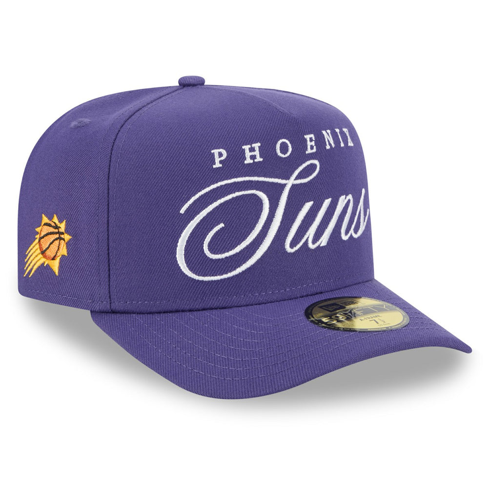 Phoenix Suns 2025 NBA Draft A-Frame 59FIFTY Fitted Hat Purple - New Era