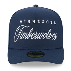 Minnesota Timberwolves 2025 NBA Draft A-Frame 59FIFTY Fitted Hat Navy - New Era