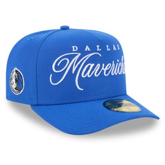 Dallas Mavericks 2025 NBA Draft A-Frame 59FIFTY Fitted Hat Blue - New Era