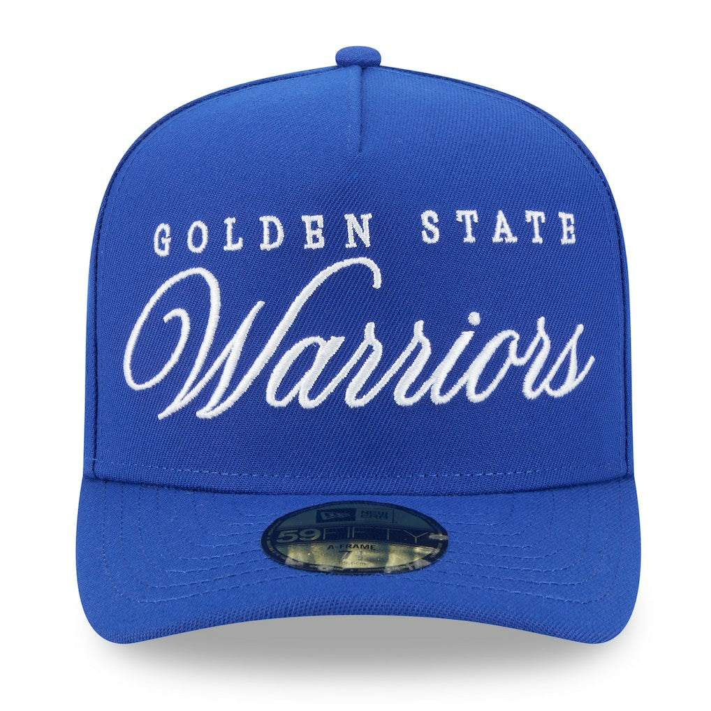 Golden State Warriors 2025 NBA Draft A-Frame 59FIFTY Fitted Hat Royal - New Era outlet